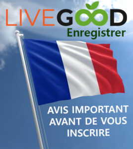 AVIS IMPORTANT AVANT DE VOUS INSCRIRE page cover livegood.multilevelmarketing.network
